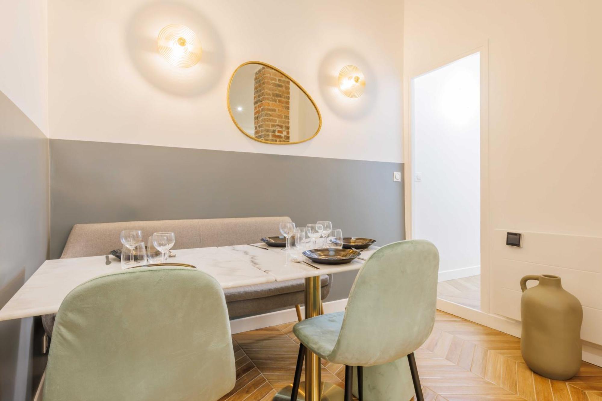 Charmant Appartement 2Br-6P - Gare De L'Est Париж Экстерьер фото