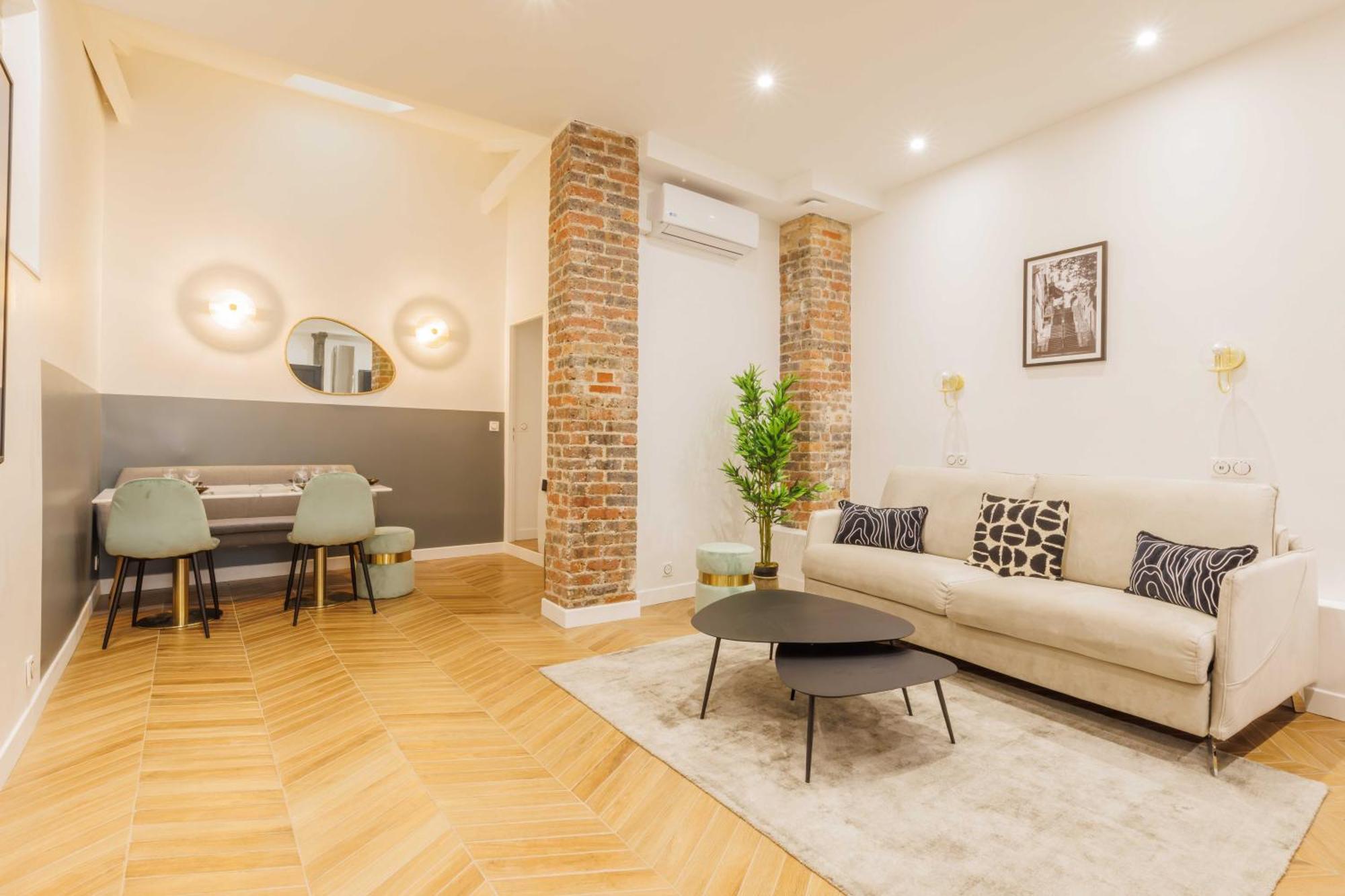 Charmant Appartement 2Br-6P - Gare De L'Est Париж Экстерьер фото